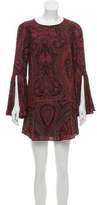 Thumbnail for your product : Elizabeth and James Silk Mini Dress