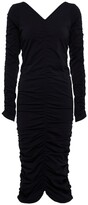 Thumbnail for your product : Helmut Lang Ruched midi dress