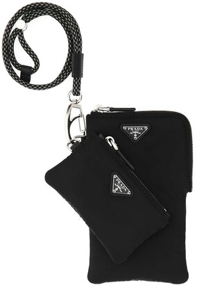 Prada Lanyard Multi-Functional Pouch - ShopStyle Bag Accessories