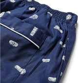 Thumbnail for your product : Sleepy Jones Marcel Sleeping Pill-Printed Cotton Pyjama Trousers