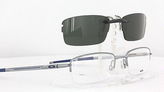 Thumbnail for your product : Oakley RHINOCHASER OX3111 54x19 3111 Custom Polarized CLIP-ON Sunglasses NEW