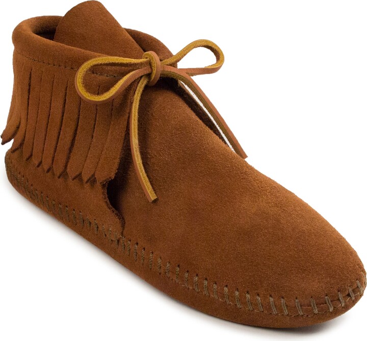Minnetonka Classic Fringe Softsole Boot