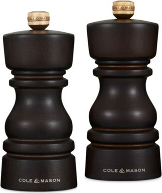 Cole & Mason London Wood Salt & Pepper Mill Set