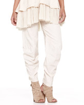 Thumbnail for your product : Donna Karan Cropped Slouchy Pants, Parchment
