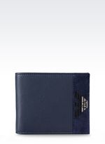 Thumbnail for your product : Emporio Armani Bi-Fold Wallet In Calfskin