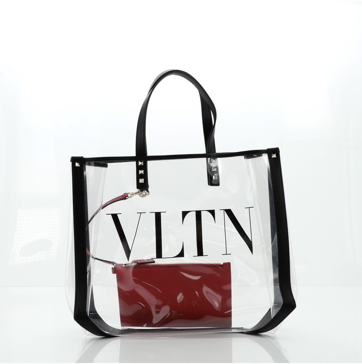 pvc valentino bag