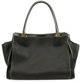 Thumbnail for your product : Chloé Dree Medium Pebbled-Leather Satchel