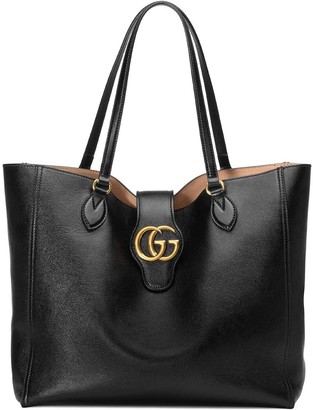 black gucci tote
