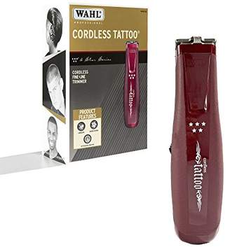 Wahl Professional 5-Star Cordless Tattoo Trimmer – Great for Barbers and Stylists – Features Zero-Overlap Blades