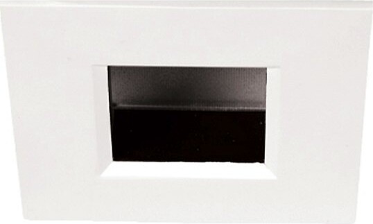 W.A.C. Lighting Ocularc 3.5-Inch Square Pin Hole Trim in Black Wet-Rated
