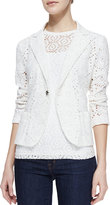Thumbnail for your product : Nanette Lepore The Eyes Have It Eyelet Jacket