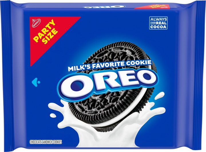 OREO Chocolate Sandwich Cookies, Party Size, 24.16 oz
