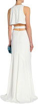 Thumbnail for your product : Halston Cutout Crepe Gown