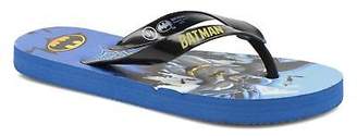 Batman Kids's Bat Tabessa Ss Flip Flops In Blue - Size Uk 1 / Eu 33