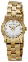Thumbnail for your product : Marc by Marc Jacobs Marc Jacobs Mini Amy White Dial Gold-Tone Stainless Steel Ladies Watch MBM3057