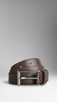 Thumbnail for your product : Burberry Textured Lizard Belt