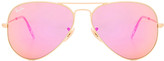 Thumbnail for your product : Singer22 Aviator Large Metal Sunglasses 58mm
