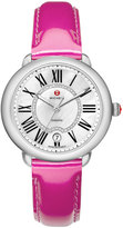 Thumbnail for your product : Michele 18mm Leather Watch Strap, Pink