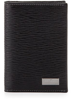 Thumbnail for your product : Ferragamo Revival Bi-Fold Card Case, Black