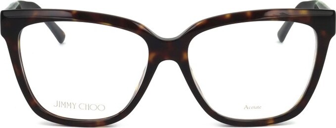 Jimmy Choo Square Frame Glasses