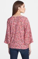 Thumbnail for your product : Chaus 'Animal' Print Split Sleeve Blouse