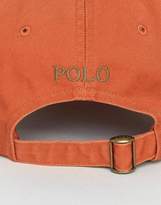 Thumbnail for your product : Polo Ralph Lauren Player Baseball Cap In Orange