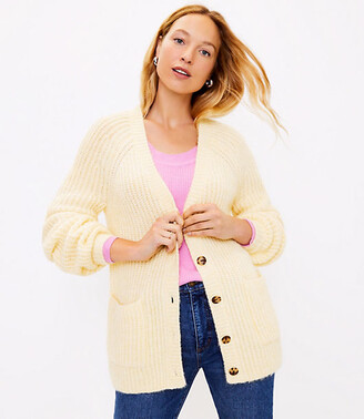 LOFT Cozy V-Neck Pocket Cardigan 