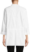 Thumbnail for your product : Eileen Fisher Organic Cotton Button Front Shirt
