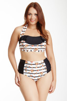 Thumbnail for your product : Jessica Simpson Swim Suits For All Rose Colored Glasses Bikini Top (Plus Size)
