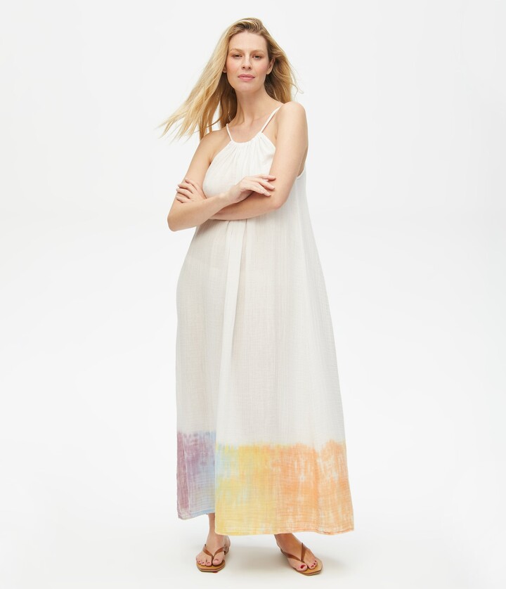 Michael Stars Naomi Gauze Rainbow Wash Dress ShopStyle