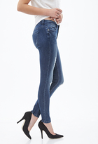 Thumbnail for your product : Forever 21 Distressed Skinny Jeans
