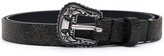 Thumbnail for your product : Diesel Cracked Effect Belt