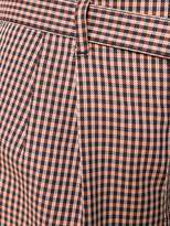 Thumbnail for your product : Paul Smith tie-waist check print shorts