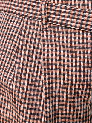 Paul Smith tie-waist check print shorts