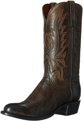 Lucchese Bootmaker Men's Cole-ch Burn Md Goat Riding Boot