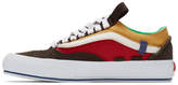Thumbnail for your product : Vans Brown and White Old Skool Cap LX Sneakers
