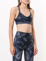 Thumbnail for your product : The Upside Fortune paisley print bra