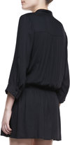Thumbnail for your product : Alice + Olivia Yvonne Pintuck Crepe Dress