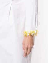 Thumbnail for your product : DELPOZO Embellished-Cuff Shirt Dress