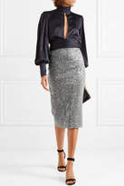Thumbnail for your product : Rebecca Vallance Andree Sequined Tulle Midi Skirt