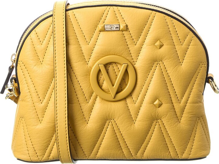 Valentino by Mario Valentino Diana Diamond Leather Crossbody ShopStyle