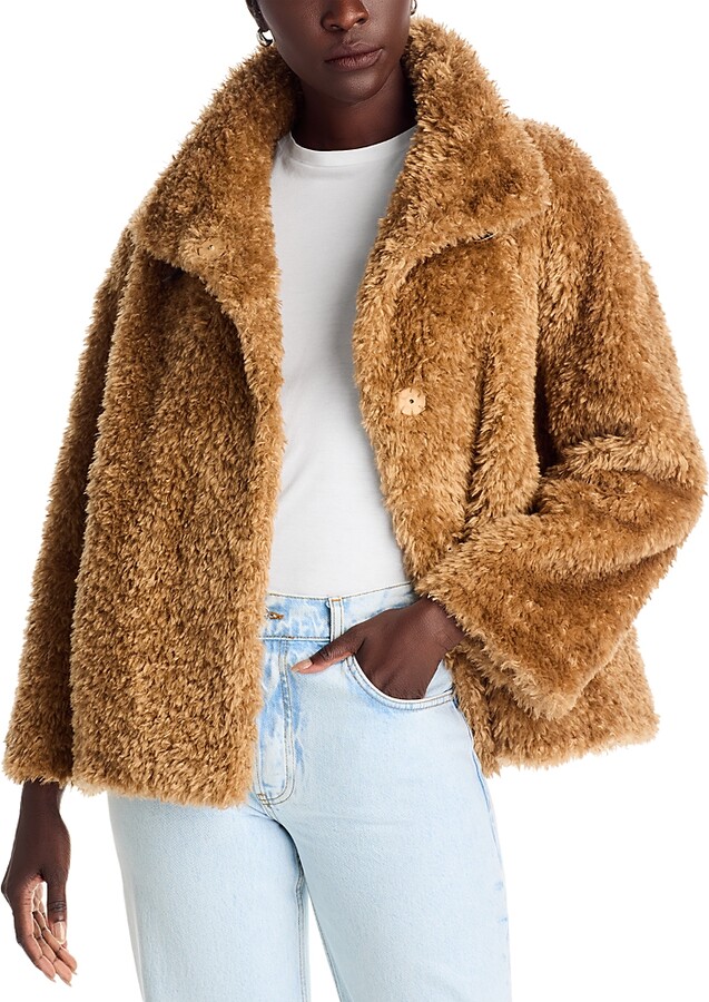 Herno Curly Faux Fur Jacket