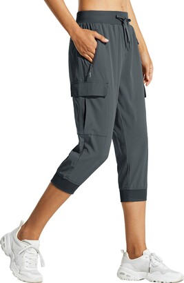 Libin Women's Cargo Capri Pants Hiking Cropped Pants Lightweight Quick Dry  Joggers Athletic Workout Casual Outdoor Shorts - ShopStyle Activewear  Trousers