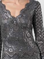 Thumbnail for your product : Tadashi Shoji sequin embroidered evening dress