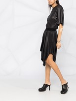 Thumbnail for your product : Givenchy Pleated Handkerchief-Hem Dress