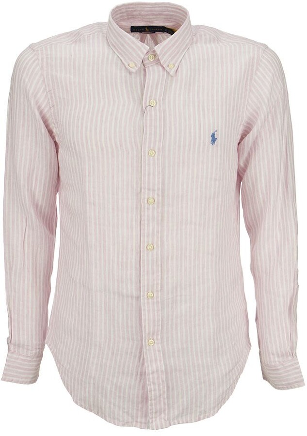 Ralph Lauren Striped Linen Shirt - ShopStyle