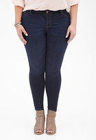 Thumbnail for your product : Forever 21 FOREVER 21+ Super-Soft Skinny Jeans