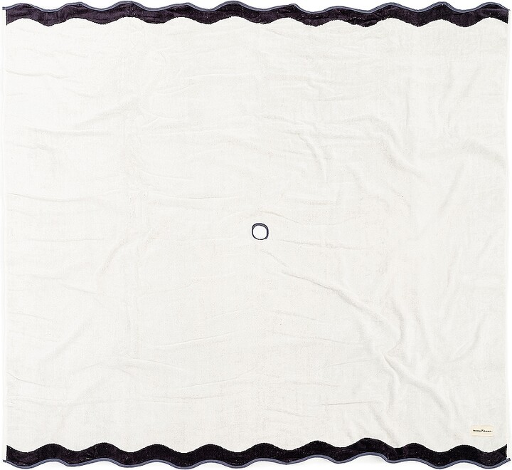 business & pleasure co. Beach Blanket in White