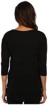 Thumbnail for your product : Mod-o-doc Slub Jersey Raw Edge Seamed Tee Women's T Shirt