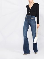 Thumbnail for your product : Elisabetta Franchi V-neck button-up blouse